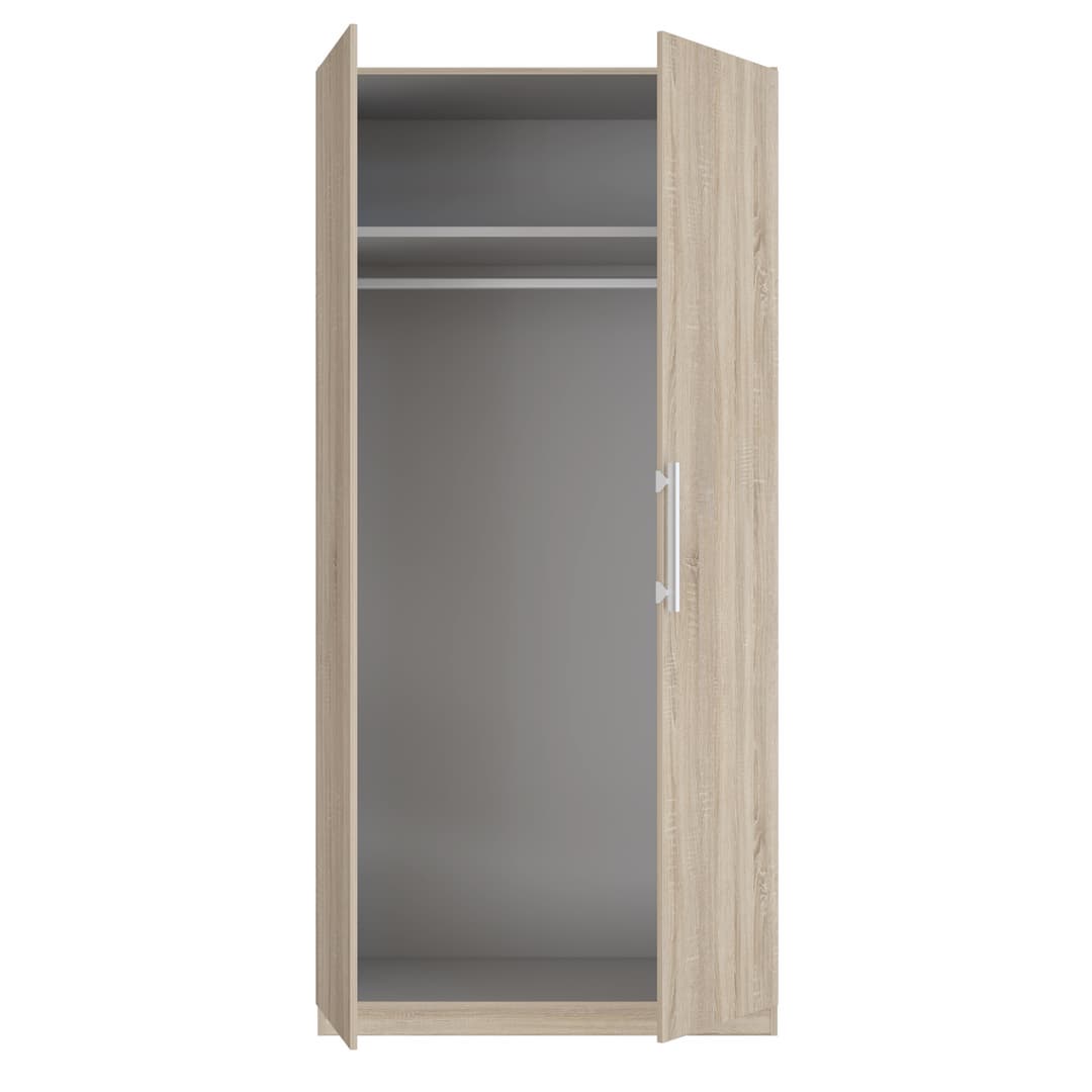 Cadixo Hinged Door Wardrobe 101cm, image 11