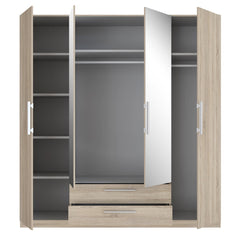 Cadixo Hinged Door Wardrobe 200cm, image 12
