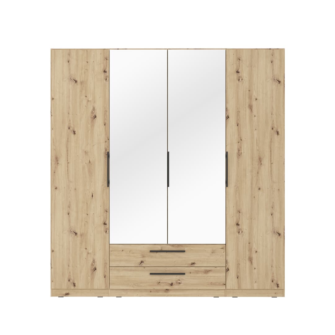 Cadixo Hinged Door Wardrobe 200cm, image 4