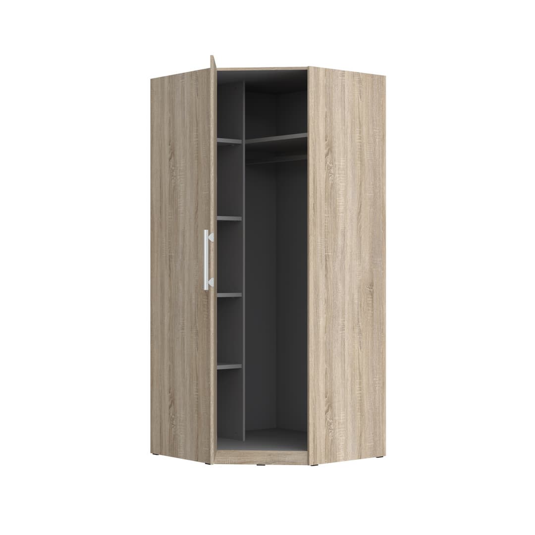 Cadixo Corner Wardrobe 94cm, image 10