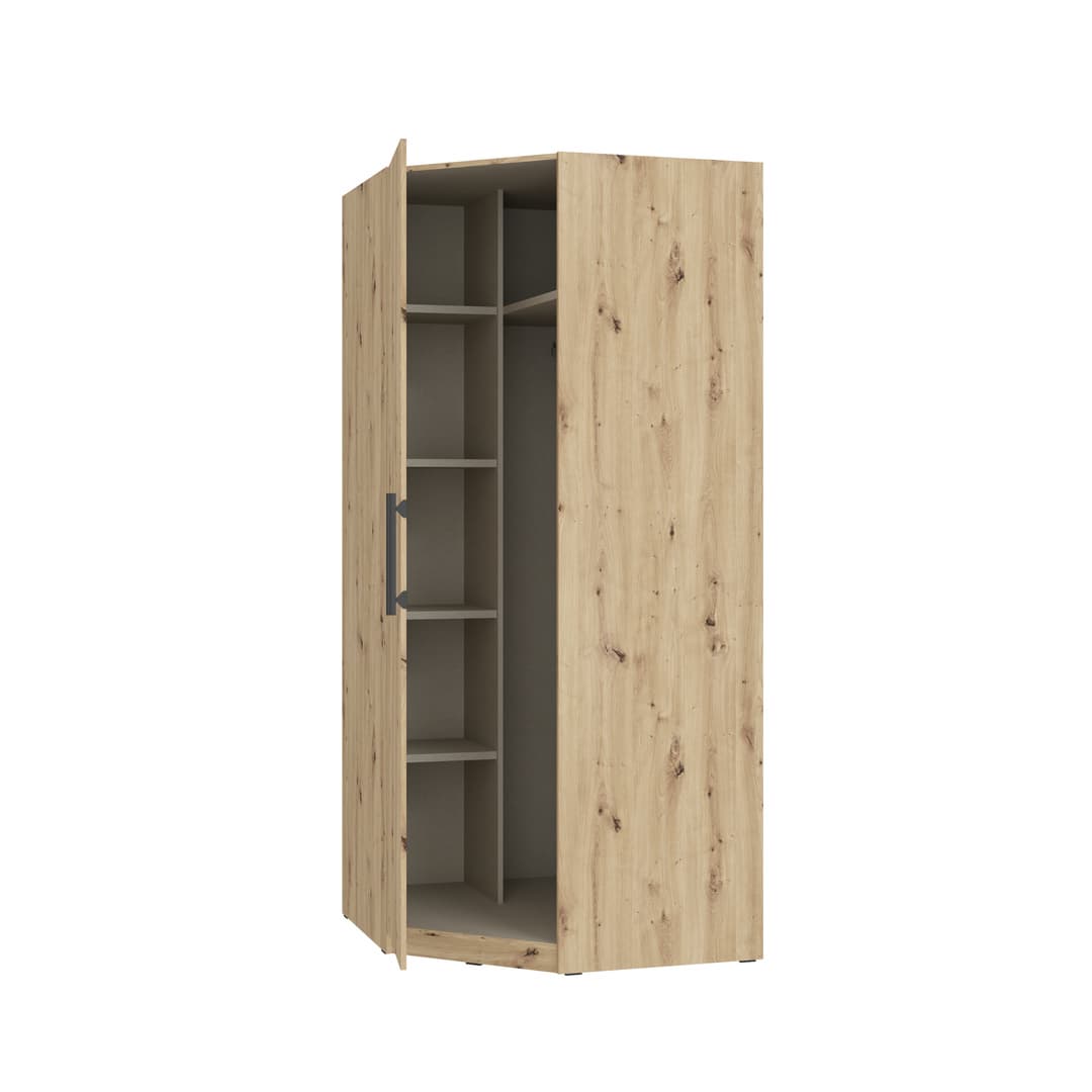Cadixo Corner Wardrobe 94cm, image 4