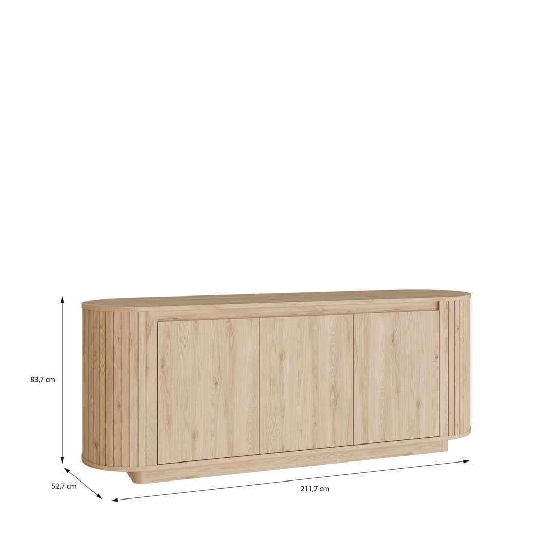 Chikuma Sideboard Cabinet 212cm, image 16