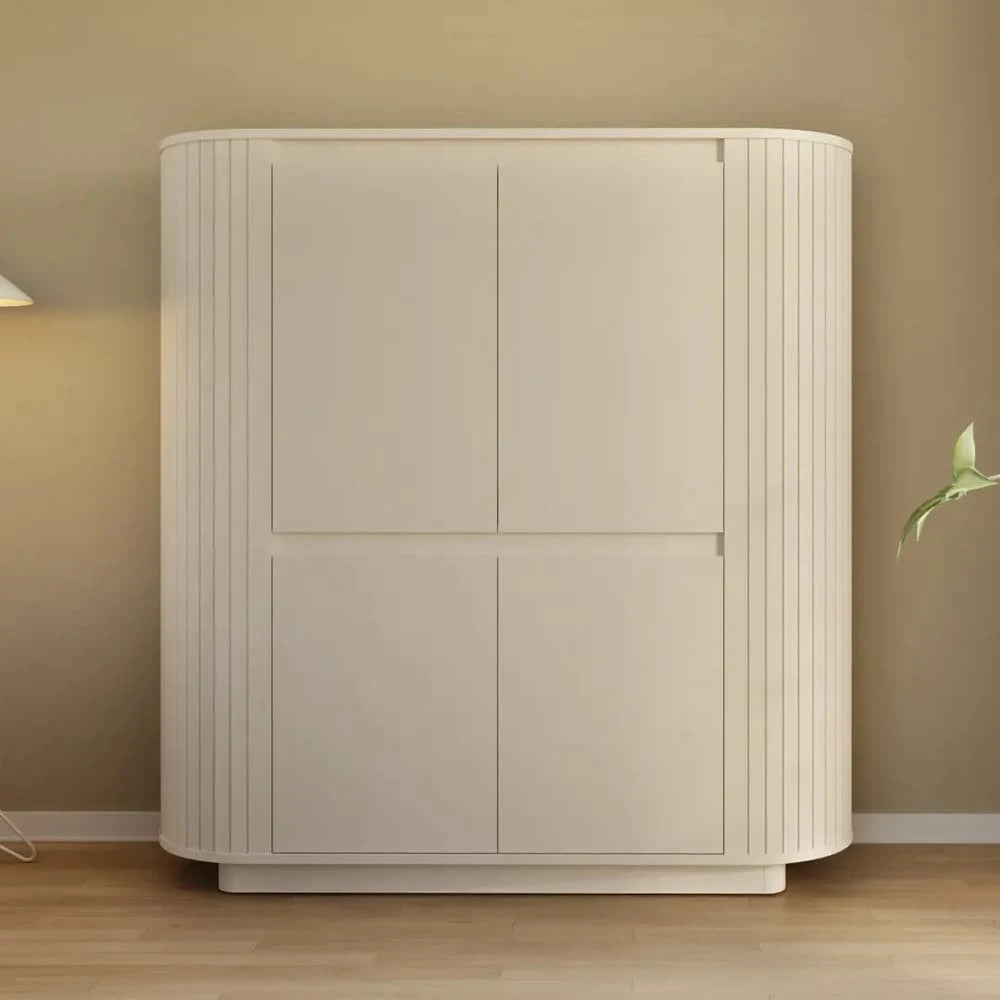 Chikuma Highboard Cabinet 162cm in Sand