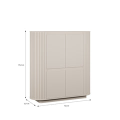 Chikuma Highboard Cabinet 162cm, image 6