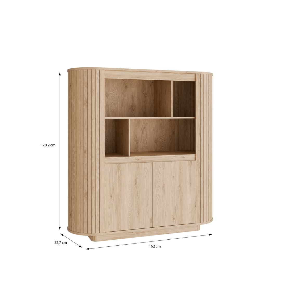 Chikuma Bookcase 162cm, image 16