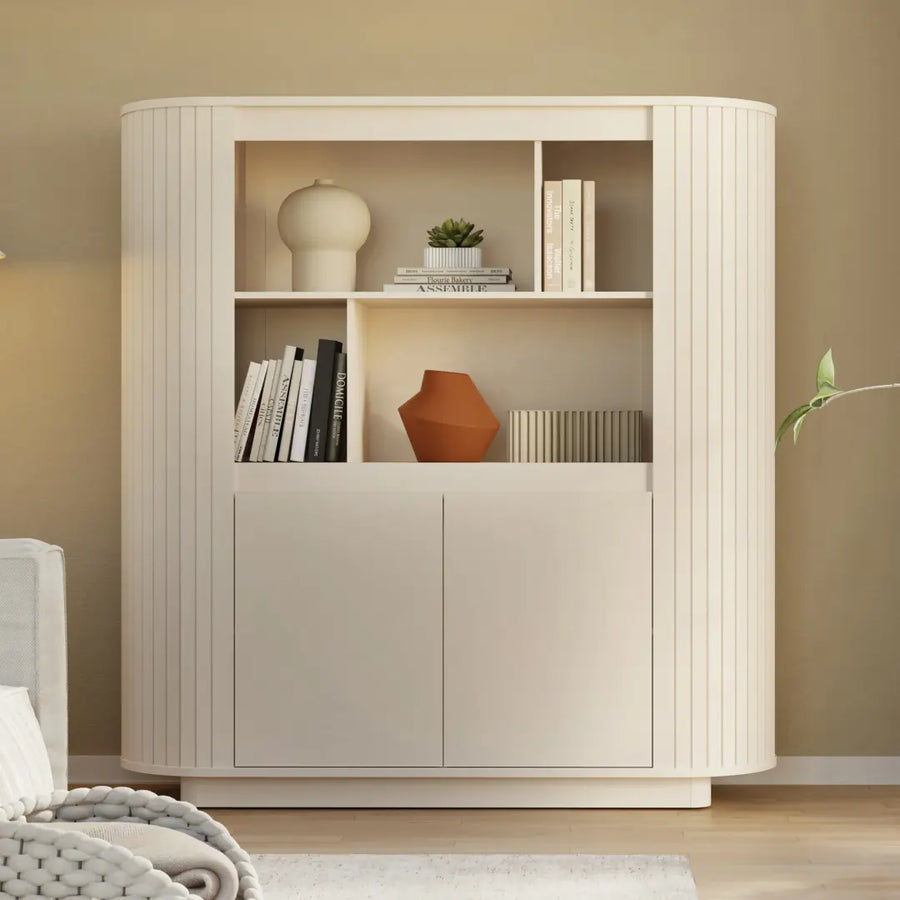 Chikuma Bookcase 162cm in Sand