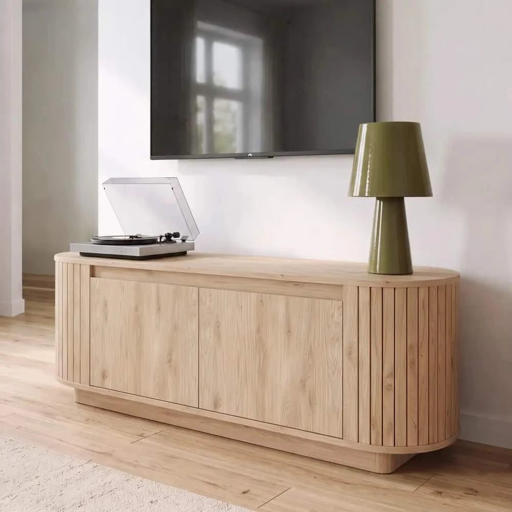 Chikuma TV Cabinet 162cm in Oak Natural