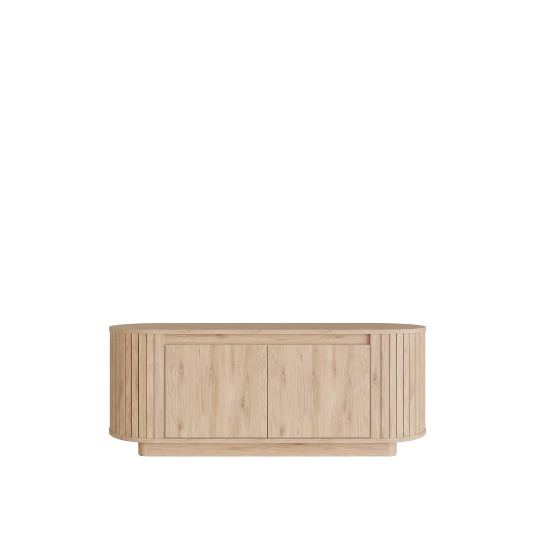 Chikuma TV Cabinet 162cm in Oak Natural, image 4