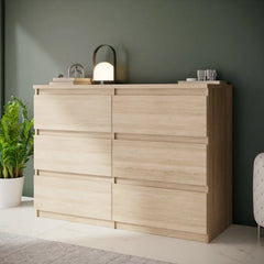Chelsea Chest Of Drawers 110cm in Oak Sonoma, image 10