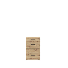Niko Chest Of Drawers 50cm in Oak Artisan, image 4