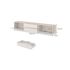Criss TV Cabinet 200cm
