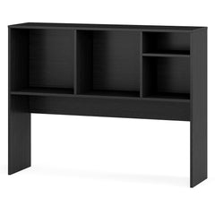 The black computer desk organiser standing alone