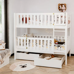 Wooden Bunk Bed Ksawery With Drawers, image 18