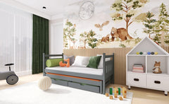 Daniel Double Bed with Trundle - product image 5