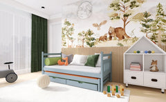 Daniel Double Bed with Trundle - product image 7