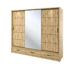 Arti 1 - 3 Sliding Door Wardrobe 250cm