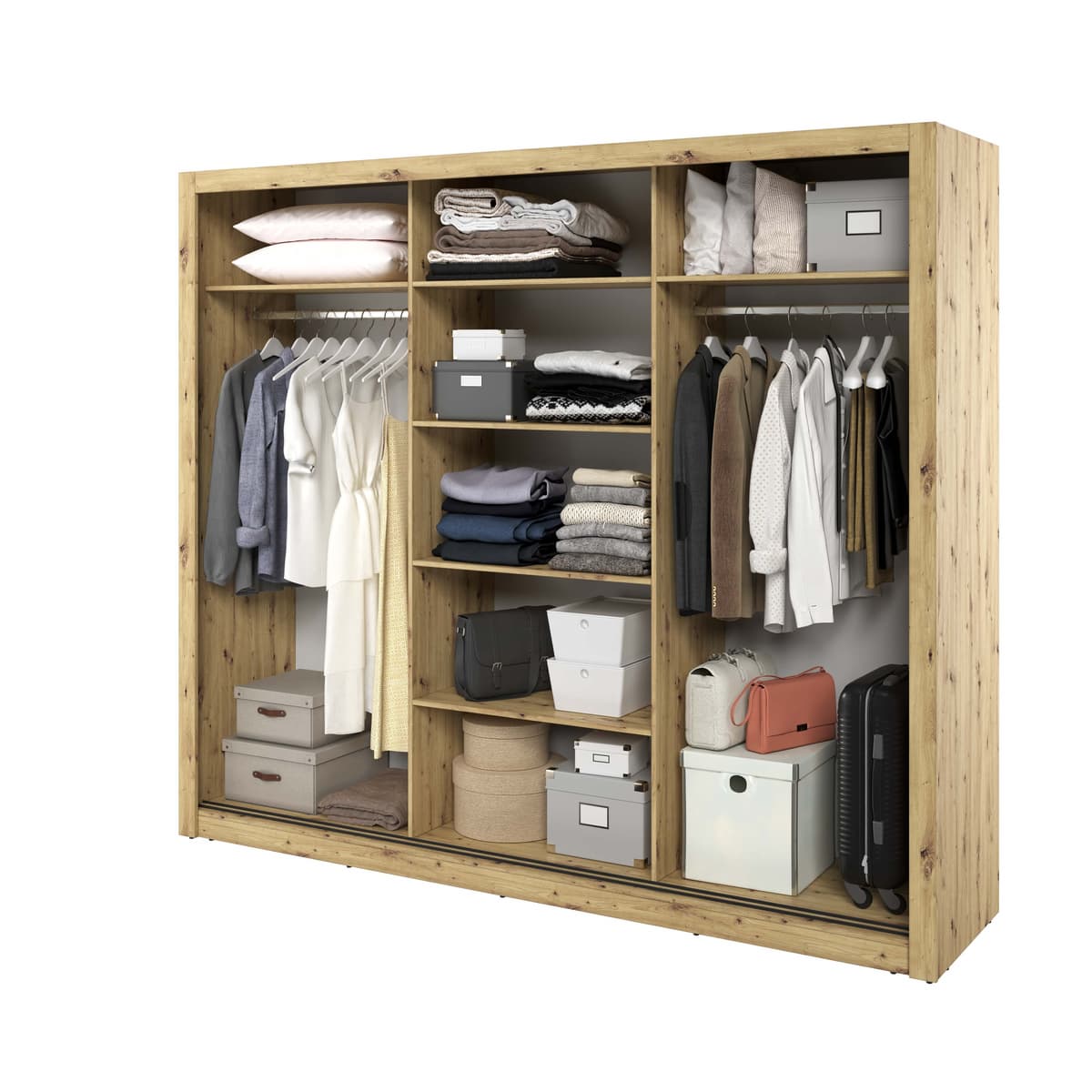 Arti 2 - 3 Sliding Door Wardrobe 250cm