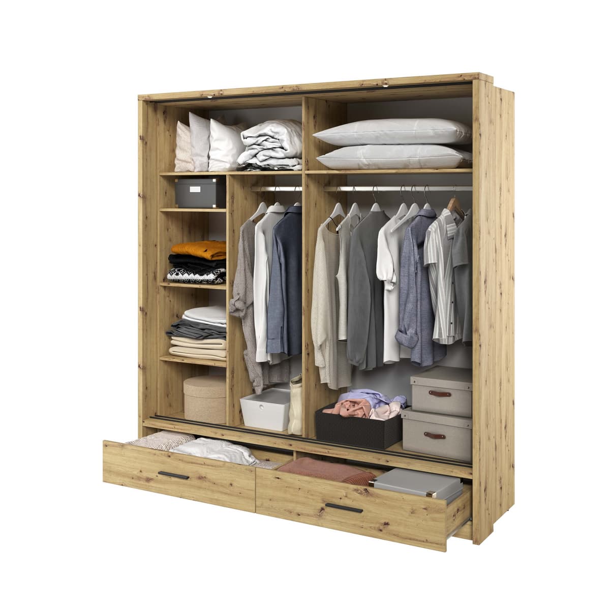 Arti 5 - 2 Sliding Door Wardrobe 200cm - product image 15