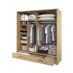 Arti 5 - 2 Sliding Door Wardrobe 200cm - product image 15