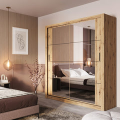 Arti 3 - 2 Sliding Door Wardrobe 181cm