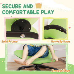 AIYAPLAY Butterfly-Shaped Kids Swivel Chair, Sensory Spinning Chair for Balance and Coordination Training, Green - product