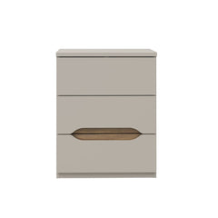 Edwal Bedside Table 50cm in Beige, image 4