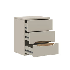 Edwal Bedside Table 50cm in Beige, image 3
