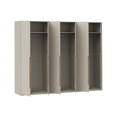 Edwal Hinged Door Wardrobe 266cm in Beige, image 5