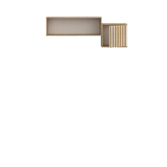 Eliston Floating Shelf 121cm in Oak Mauvella, image 5