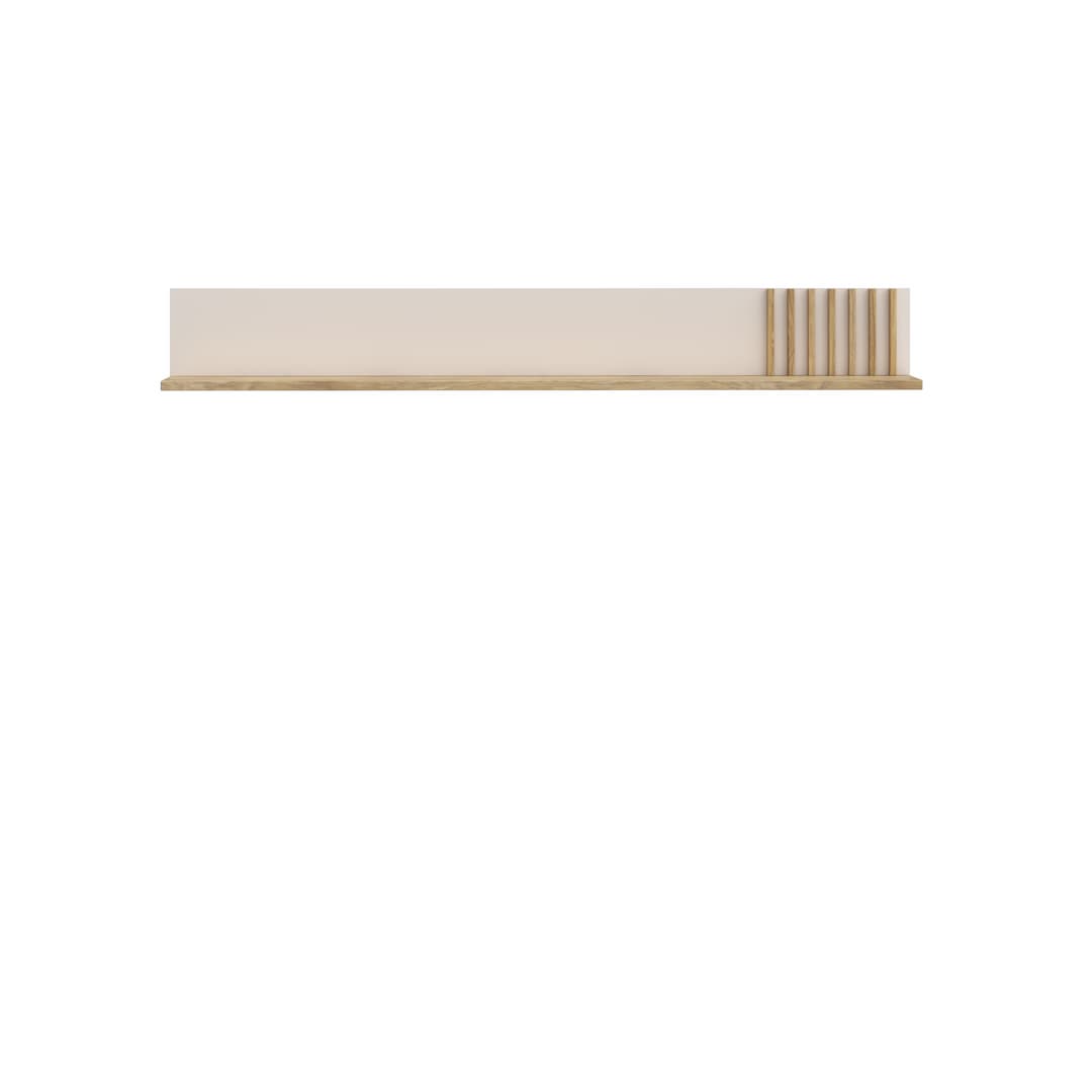 Eliston Floating Shelf 174cm in Oak Mauvella, image 3
