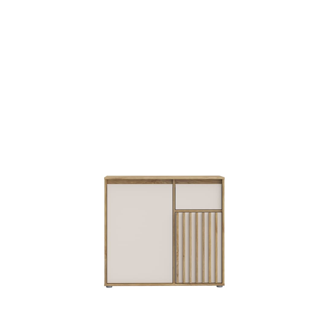 Eliston Sideboard Cabinet 89cm in Oak Mauvella, image 4