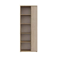 Eliston Bookcase 74cm in Oak Mauvella, image 4