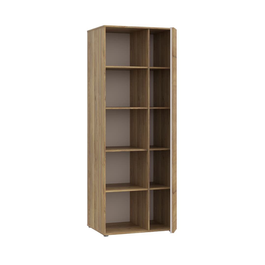 Eliston Bookcase 74cm in Oak Mauvella, image 3