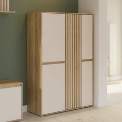 Eliston Highboard Cabinet 109cm in Oak Mauvella, image 2
