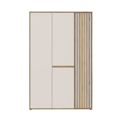 Eliston Hinged Door Wardrobe 129cm in Oak Mauvella, image 4