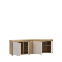 Eliston TV Cabinet 174cm in Oak Mauvella, image 3