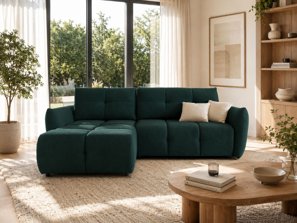 Corner Sofa Bed Base in Green, image 13