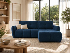 Corner Sofa Bed Base in Navy Blue, image 23