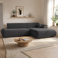 Corner Sofa Bed Puente in Graphite, image 15