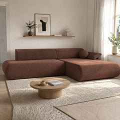Corner Sofa Bed Puente in Brown, image 18