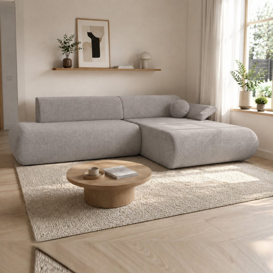 Corner Sofa Bed Puente in Grey, image 10