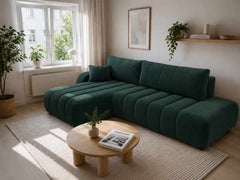 Corner Sofa Bed Baloo in Green, image 7