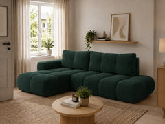 Corner Sofa Bed Soho in Green, image 6