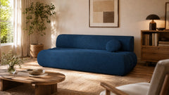 Sofa Bed Lino in Navy Blue, image 4