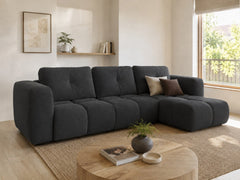Corner Sofa Bed Modi III in Graphite, image 13
