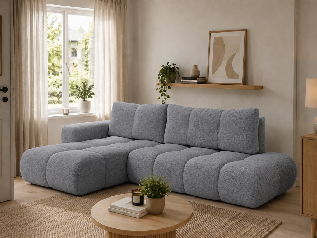 Corner Sofa Bed Soho in Dark Grey, image 14