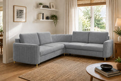 Corner Sofa Bed Laren in Dark Grey, image 7