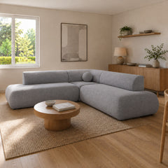 Corner Sofa Bed Puente II in Dark Grey, image 7