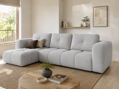 Corner Sofa Bed Modi III in Light Grey, image 16