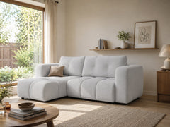 Corner Sofa Bed Modi II in Light Grey, image 16
